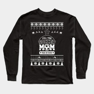 Merry Christmas Soccer Mom Long Sleeve T-Shirt